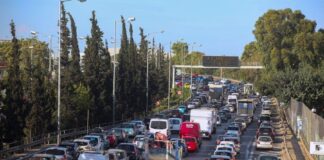 Κίνηση: Μποτιλιάρισμα στην Κηφισίας λόγω τροχαίου