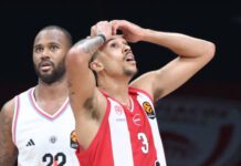 Ολυμπιακός: Εκτός για έναν μήνα ο Ουόρντ