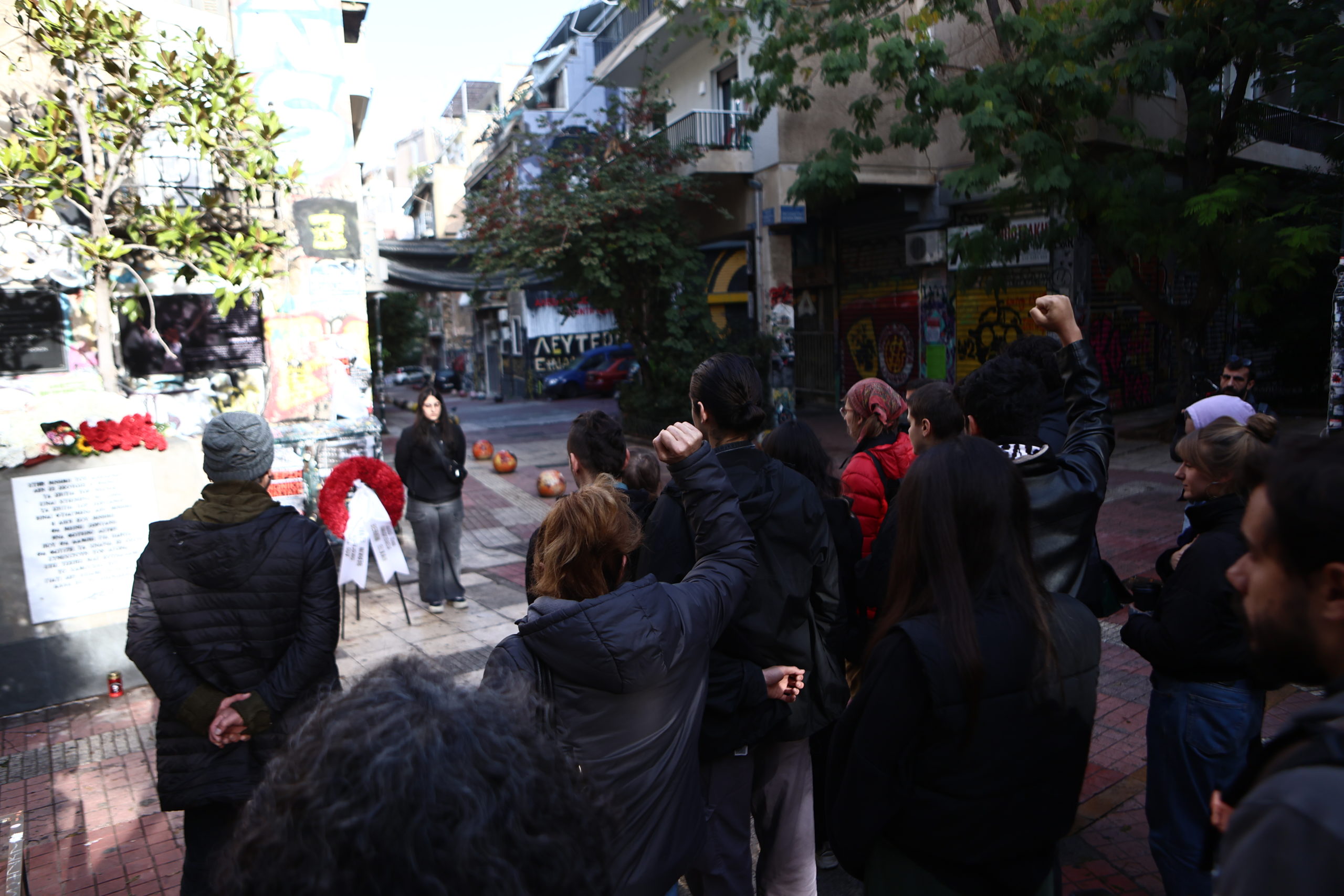 Γρηγορόπουλος, Εξάρχεια, επέτειος