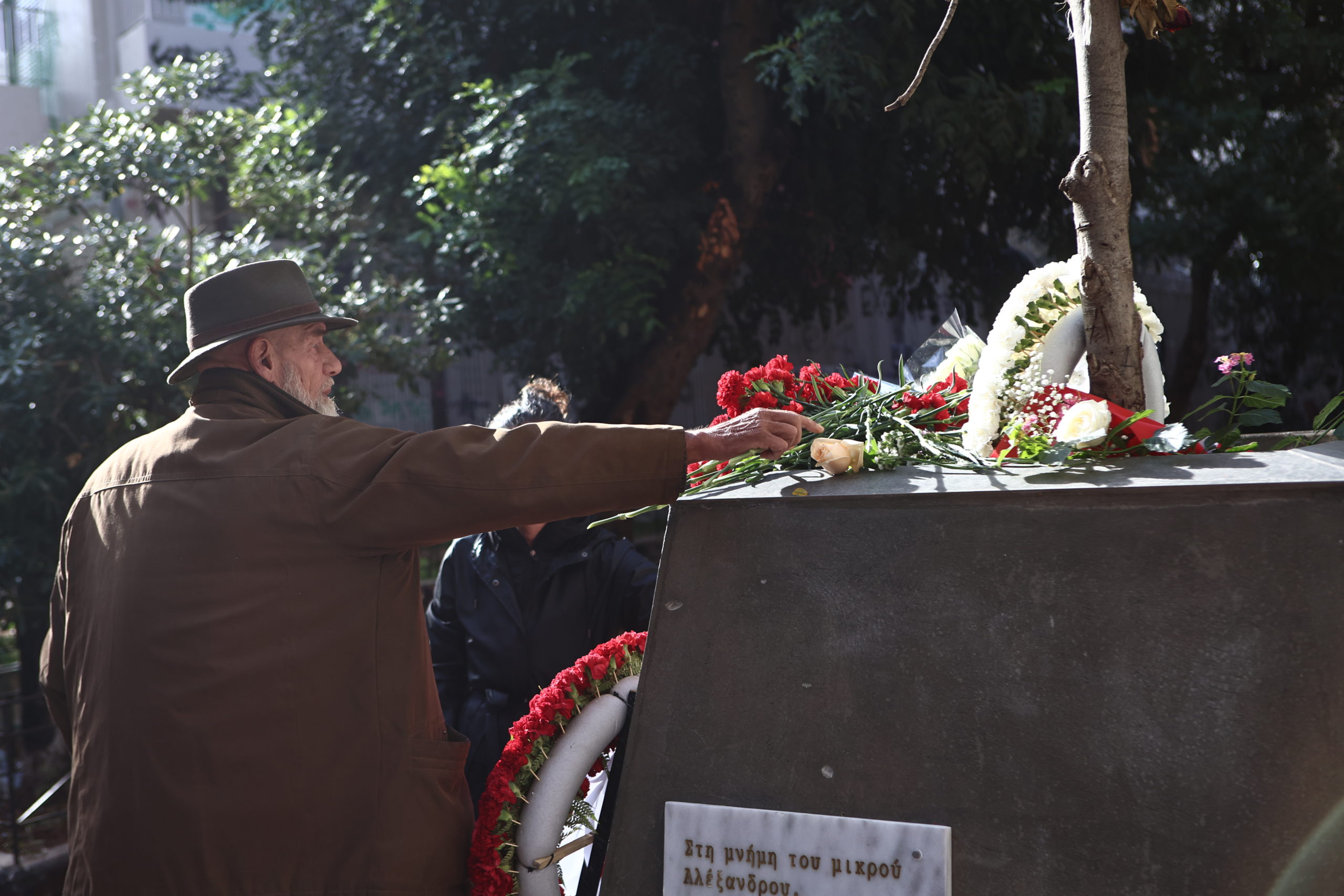 Γρηγορόπουλος, Εξάρχεια, επέτειος