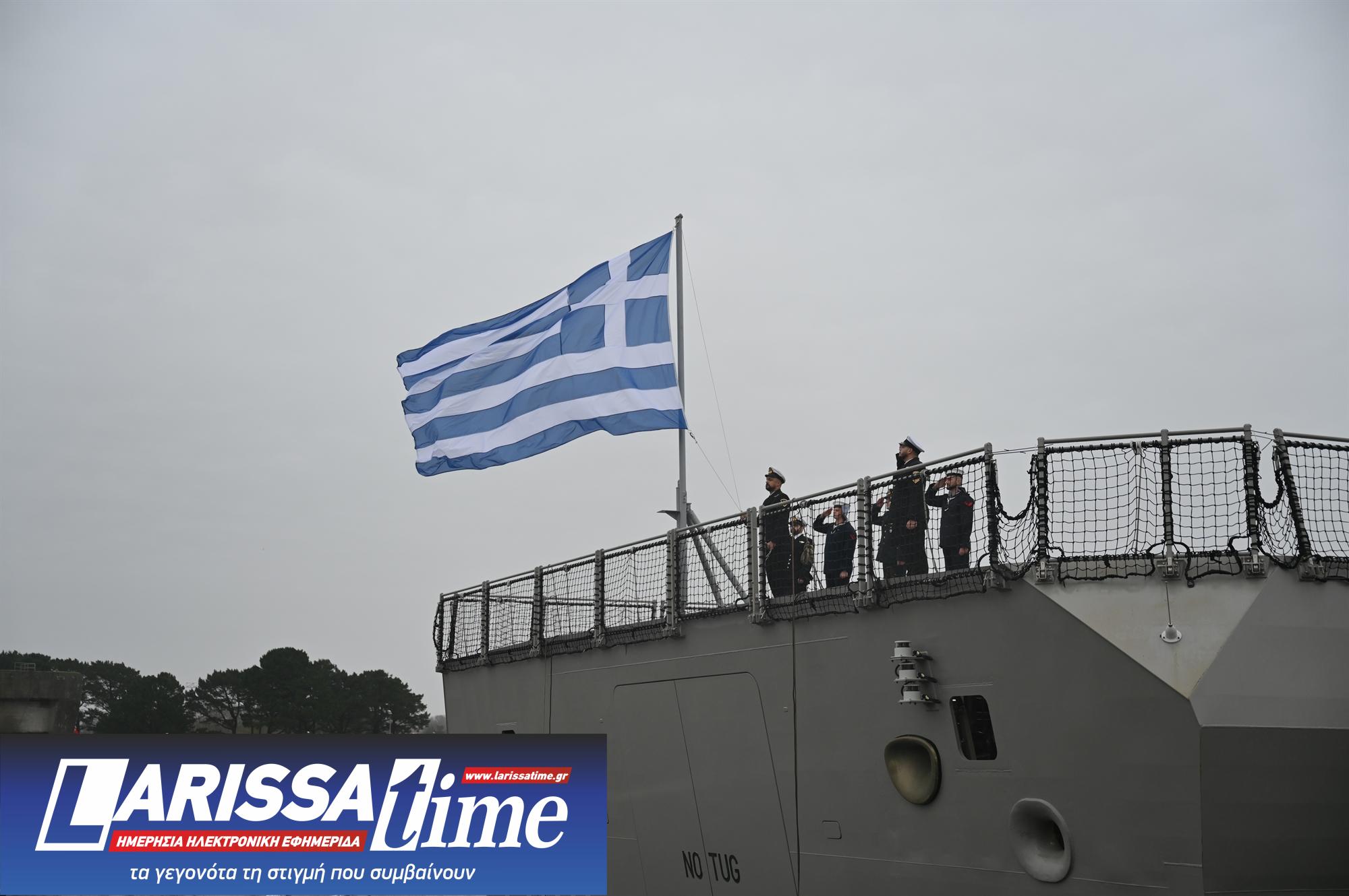 Ποιοτικό άλμα για το Πολεμικό Ναυτικό: H ελληνική σημαία υψώθηκε στον «Κίμωνα» – Τα επόμενα βήματα-1