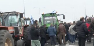 Αγρότες από το μπλόκο Νίκαιας κλείνουν τη Δευτέρα τις σήραγγες των Τεμπών για τα φορτηγά