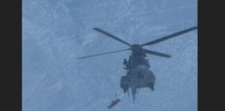 Βαρδούσια: Καρέ καρέ η ανάσυρση και μεταφορά με ελικόπτερο των σορών των 4 ορειβατών