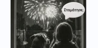 Το σκίτσο της ΕΛ.ΑΣ για τα πυροτεχνήματα – «Δεν είναι διασκεδαστικά για όλους»