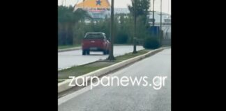 Χανιά: Πανικός με αγροτικό που κινείτο ανάποδα στον δρόμο