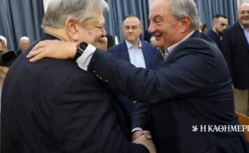 Ξαφνικό ειδύλλιο Βενιζέλου με Καραμανλή