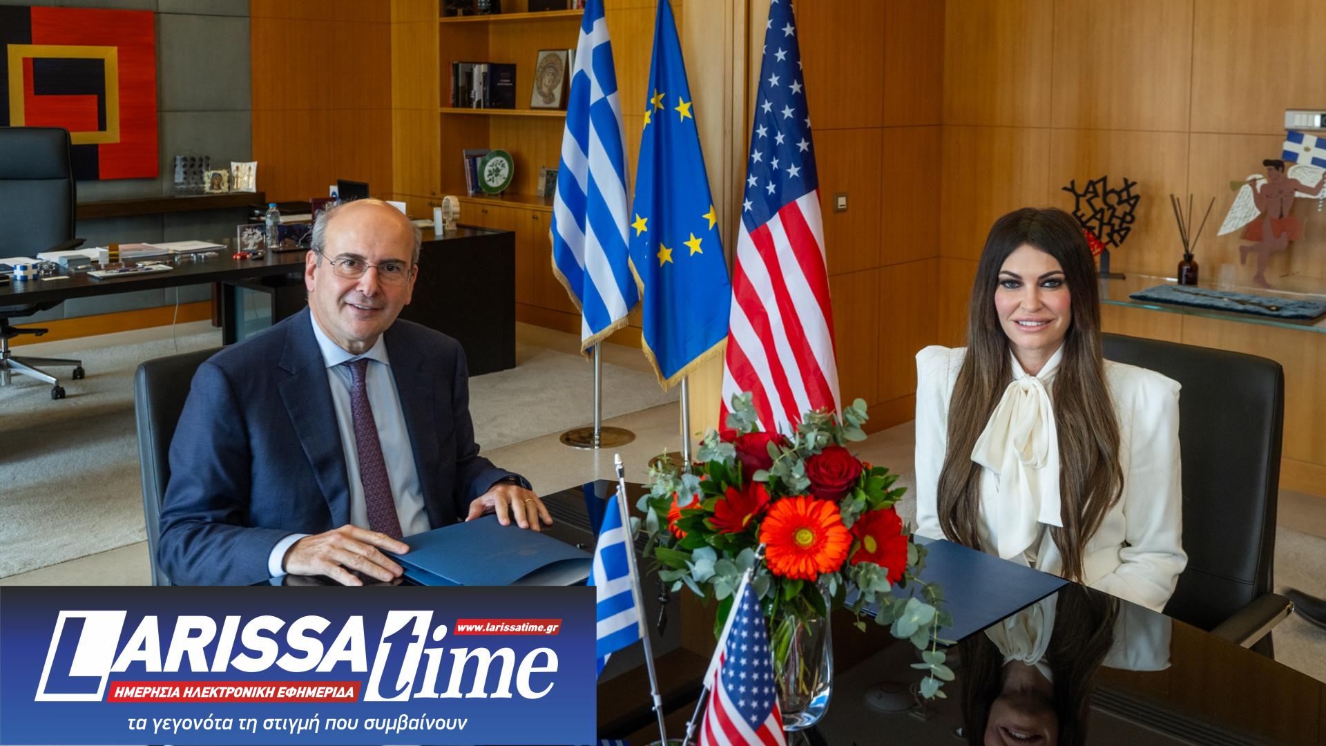 Συνάντηση Γκίλφοϊλ με Χατζηδάκη: Ισχυρός εταίρος των ΗΠΑ η Ελλάδα-2