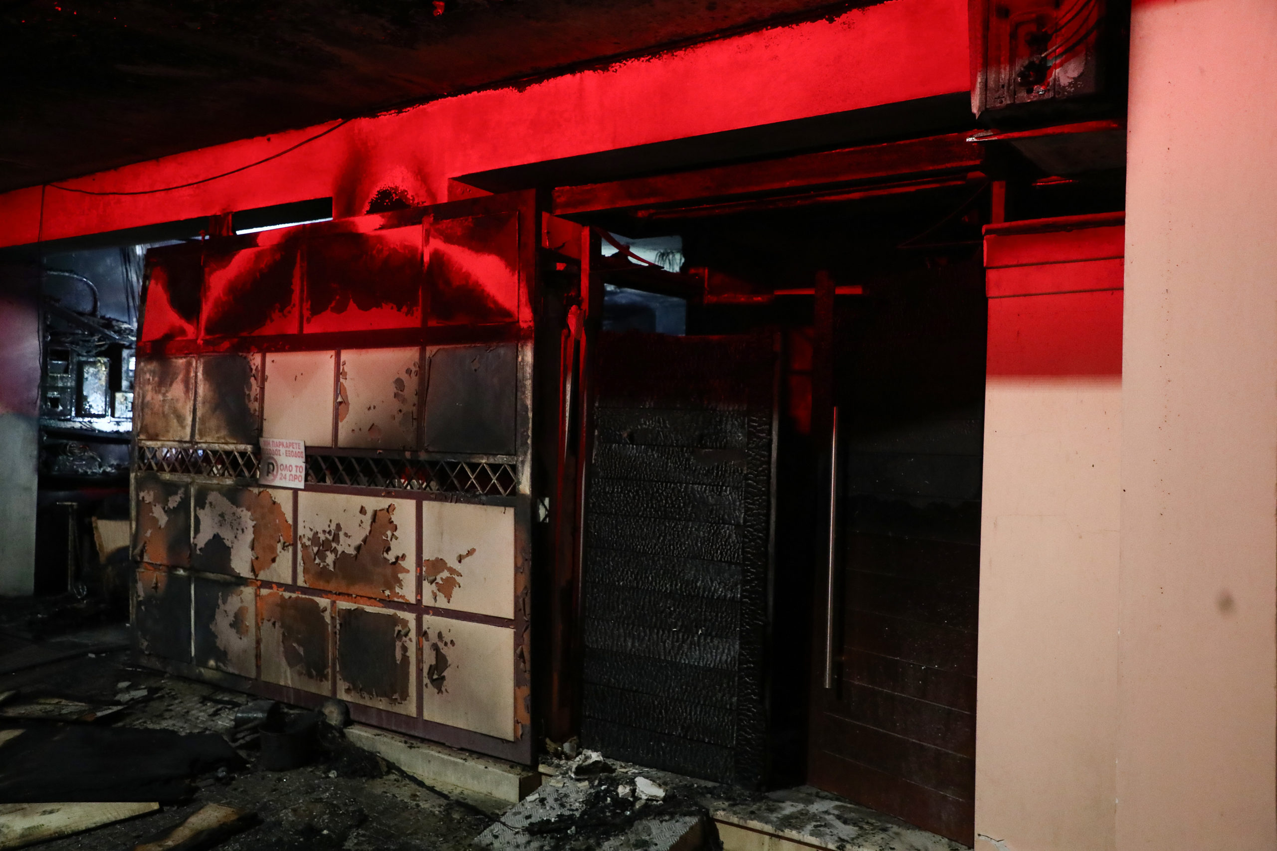 φωτιά, διαμέρισμα, Ίλιον