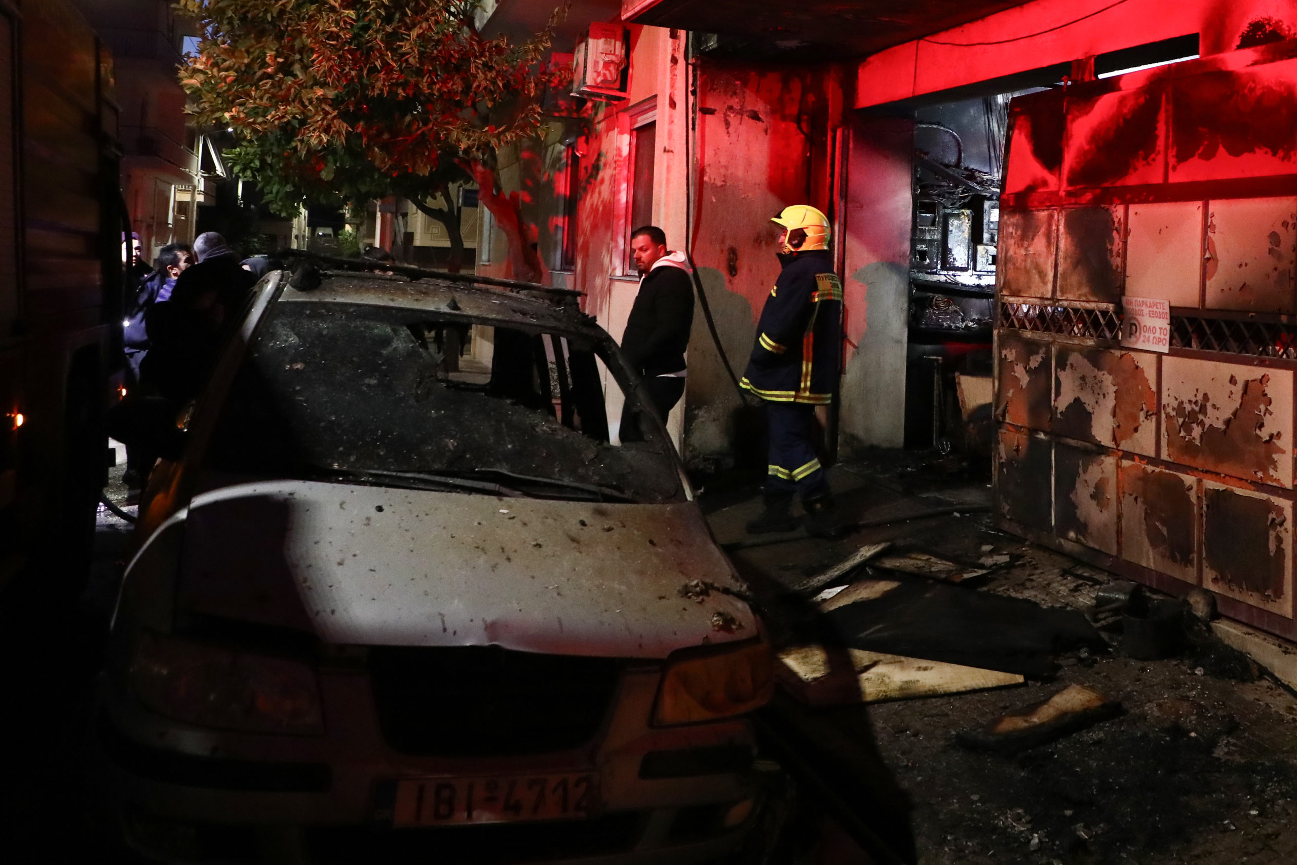 φωτιά, διαμέρισμα, Ίλιον