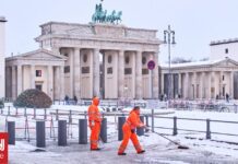 Γερμανία: Νέες χιονοπτώσεις και παγετό φέρνει από τη νύχτα η κακοκαιρία «Gunda»