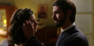 Χλόη και Νικόλαος φιλιούνται με πάθος