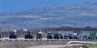 Λαμία: Οι αγρότες απέκλεισαν τον κόμβο του Μπράλου – Φτάνει και το κομβόι από την Καρδίτσα