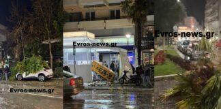 Ανεμοστρόβιλος «σάρωσε» το κέντρο της πόλης – Επεσαν δέντρα, αναποδογύρισαν εκπαιδευτικά αεροσκάφη, βάρκες βγήκαν στη στεριά