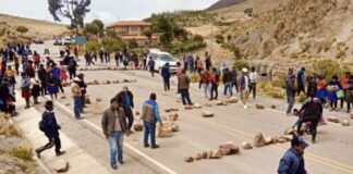 Βολιβία: Αποκλεισμοί δρόμων στο πλαίσιο των διαδηλώσεων ενάντια στην κατάργηση της επιδότησης στα καύσιμα