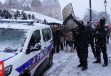 Νέες σφοδρές χιονοπτώσεις σε Γαλλία και Βρετανία – Έως και 30 εκατ. χιονιού στην κεντρική Αγγλία