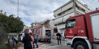 Λαμία: Στο νοσοκομείο με αναπνευστικά προβλήματα ένας ηλικιωμένος έπειτα από φωτιά στο σπίτι του