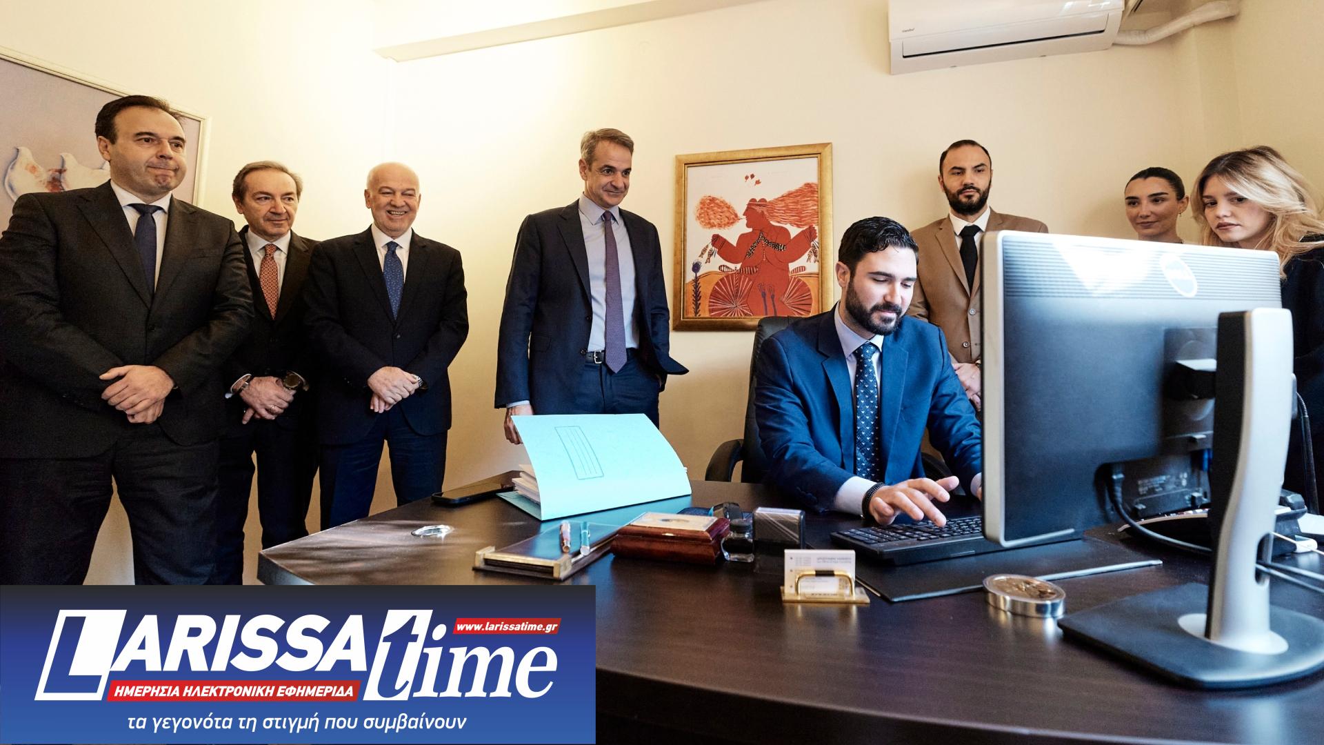 Κυρ. Μητσοτάκης: Σε δικηγορικό γραφείο για την παρουσίαση του νέου ψηφιακού δικαστικού φακέλου-1