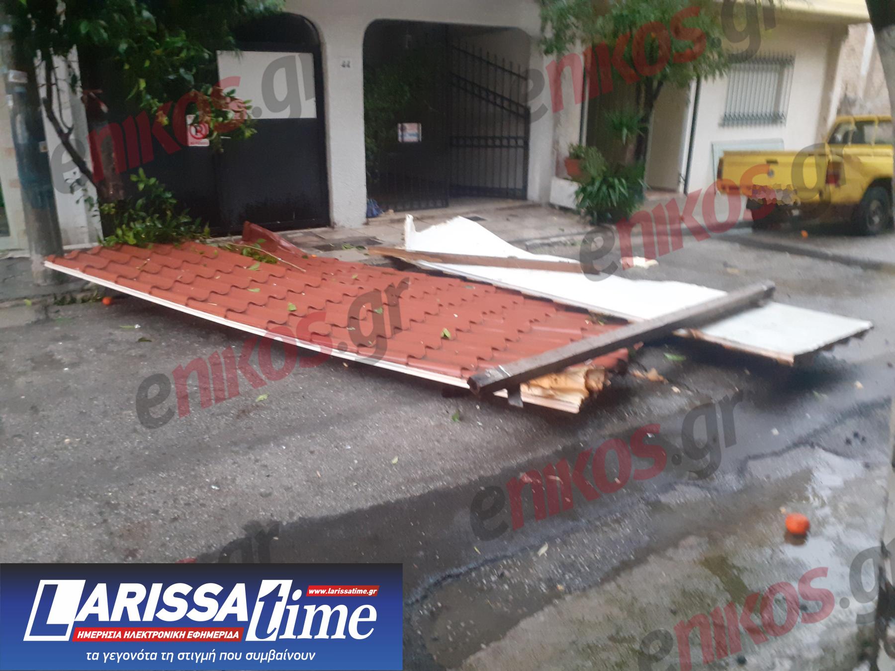 Νίκαια, κακοκαιρία, Αττική, σκεπή