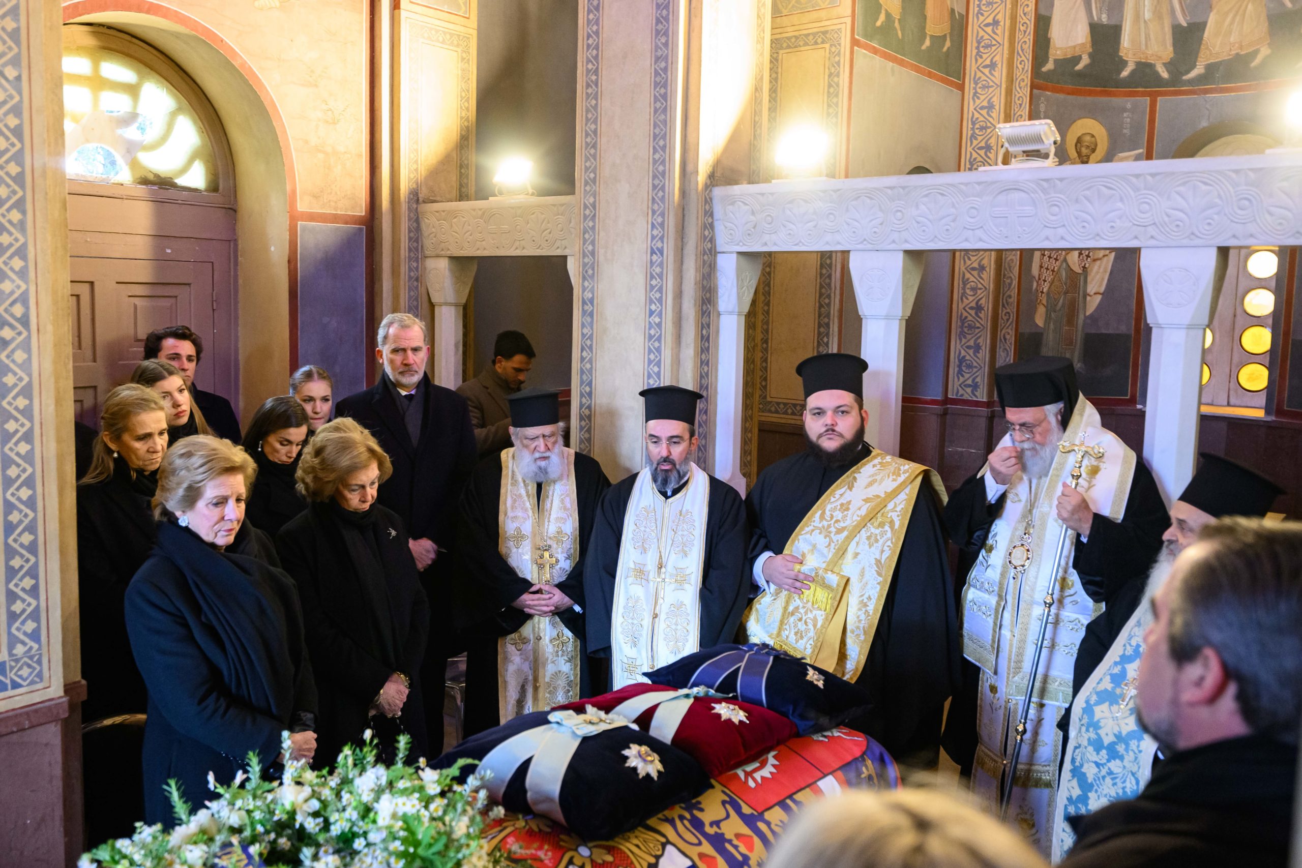 πριγκίπισσα Ειρήνη, Τατόι, ταφή