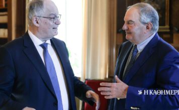 Συνάντηση Τασούλα – Καραμανλή στο Προεδρικό Μέγαρο – Τι συζητήθηκε