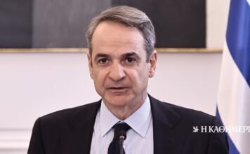 Επίσκεψη Κυριάκου Μητσοτάκη στο εργοτάξιο του νέου διεθνούς αερολιμένα Ηρακλείου