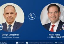 Επικοινωνία Γεραπετρίτη – Ρούμπιο: Στην ατζέντα ο 6ος γύρος Στρατηγικού Διαλόγου στην Αθήνα