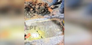 «Βιολάντα»: Φωτογραφία ντοκουμέντο από το σημείο της έκρηξης