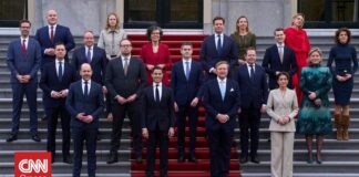 Ορκίσθηκε η νέα κυβέρνηση στην Ολλανδία υπό τον Ρομπ Γέτεν