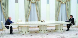 Μακρόν: Θέλει «να οργανώσει» με τους Ευρωπαίους διάλογο με τον Πούτιν χωρίς «υπερβολικά πολλούς συνομιλητές»