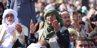 Χιλιάδες κόσμου στην κηδεία του γιου του Μουαμάρ Καντάφι, Σαΐφ στη Λιβύη