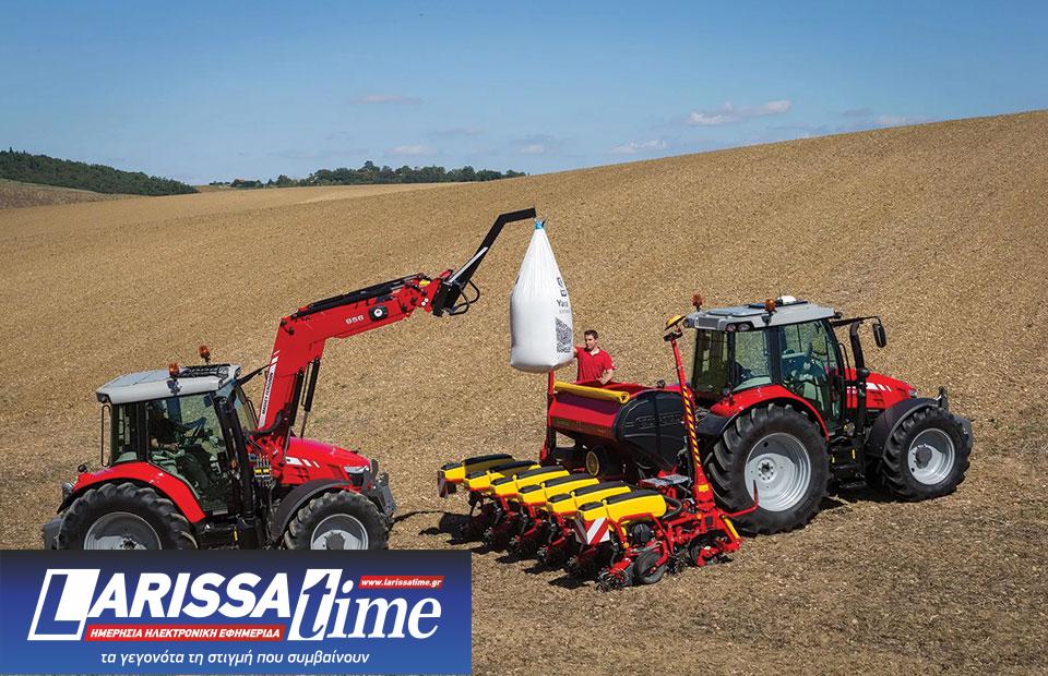 Η εύκολη αλλαγή αποστάσεων των σειρών και διαρρύθμισης του μηχανήματος για διαφορετικές καλλιέργειες προσφέρει μεγάλη ευελιξία.