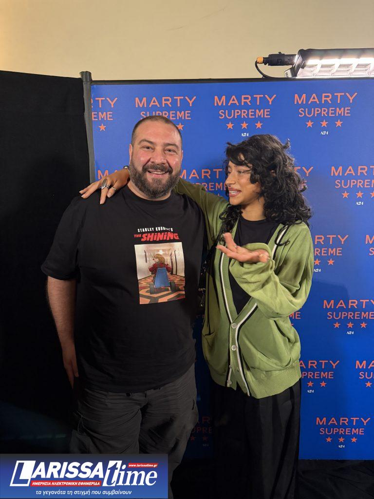 Η Οντέσα Α’ζάιον στο ERTnews λίγο πριν την ανακοίνωση της υποψηφιότητας της για Bafta