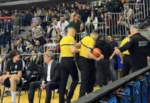 Επεισοδιακός ημιτελικός και αποκλεισμός της Παρτίζαν από την Μέγκα Μπάσκετ