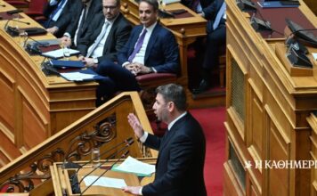 Βουλή: Σφοδρή σύγκρουση στη συζήτηση για τις υποκλοπές