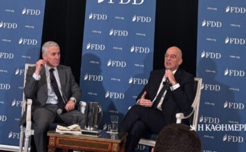 Δένδιας από Ουάσιγκτον: Οι στόχοι ΗΠΑ – Τουρκίας στην Ανατολική Μεσόγειο δεν συμπίπτουν