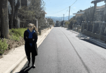 Ολοκληρώθηκαν τα έργα υποδομής στην οδό Αγιοκάμπου