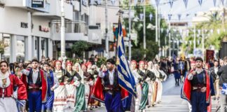 Ματαιώνεται η παρέλαση της 25ης Μαρτίου λόγω έκτακτων καιρικών συνθηκών