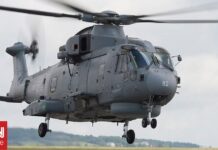 Η Βρετανία έστειλε ελικόπτερο Merlin στην Κύπρο – Σε δύο μέρες αναχωρεί το αντιτορπιλικό HMS Dragon