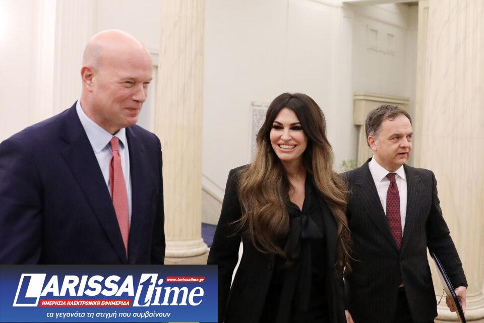 Συνάντηση Γεραπετρίτη με τον μόνιμο αντιπρόσωπο των ΗΠΑ στο NATO – Παρούσα και η Γκίλφοϊλ-3