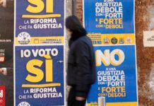 Ιταλία: Προβάδισμα του «όχι» στο δημοψήφισμα για τη δικαστική μεταρρύθμιση