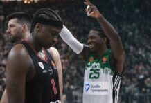 Euroleague: Χαμένη ευκαιρία για τον Ολυμπιακό, «πράσινη» λάβα στο Σαράγεβο