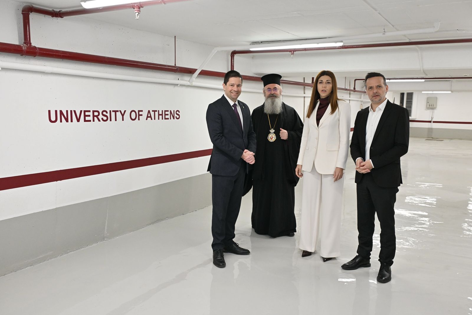 ΕΚΠΑ, Νέο Κτίριο, εγκαίνια