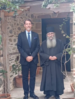 Παύλος ντε γκρες, Άγιον Όρος