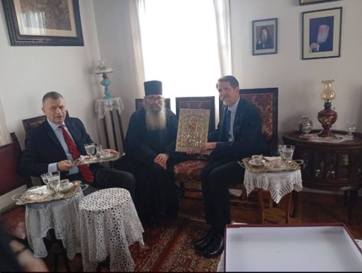 Παύλος Ντε Γκρες, Άγιον Όρος