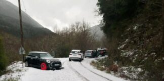 Ιωάννινα: Εγκλωβισμένοι οδηγοί στο Πάπιγκο λόγω της κακοκαιρίας