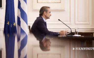 Κυρ. Μητσοτάκης: Κατ’ ιδίαν ενημέρωση των πολιτικών αρχηγών για Ιράν και Μέση Ανατολή