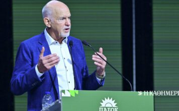 Συνέδριο ΠΑΣΟΚ – Γ. Παπανδρέου: Η Αριστερά ξέπλυνε τη Δεξιά για να χτυπήσει το ΠΑΣΟΚ