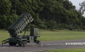 Συστοιχία Patriot μεταφέρεται στην Κάρπαθο
