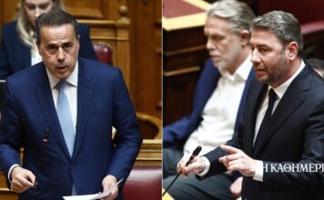 Μετωπική Παπασταύρου με Ανδρουλάκη στη Βουλή: «Το εθνικό είναι το αληθές»