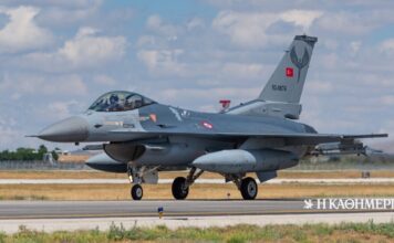 Η Τουρκία έστειλε έξι F-16 και συστήματα αεράμυνας στα Κατεχόμενα